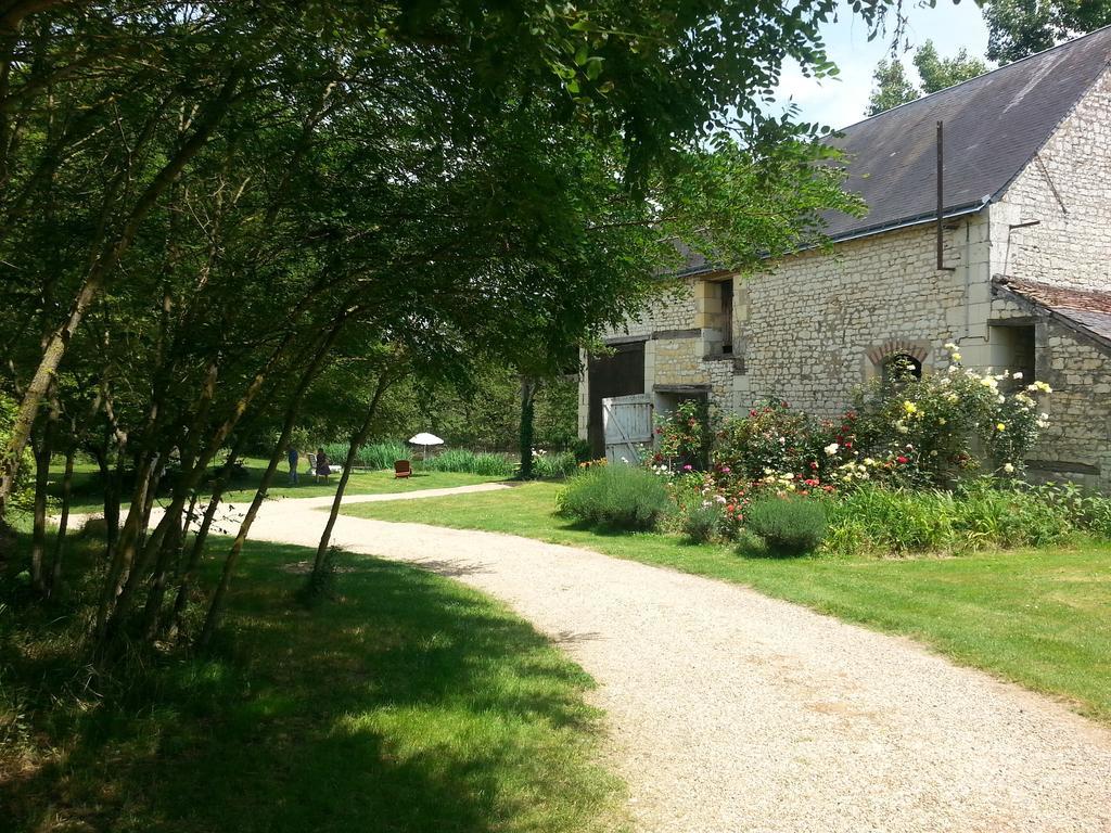 La Cle Des Jardins Bed & Breakfast Nouatre Luaran gambar