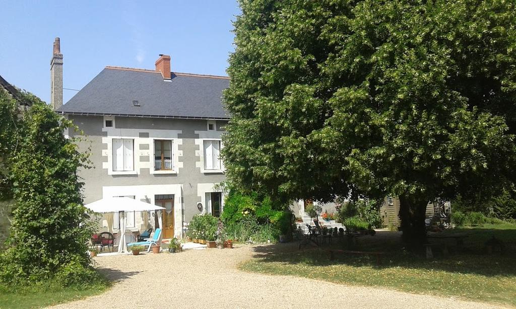 La Cle Des Jardins Bed & Breakfast Nouatre Luaran gambar